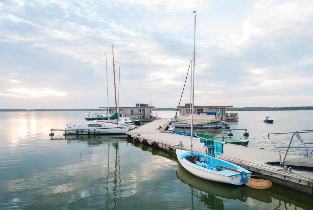Traumhaff Kuestenchalets - Einzigartige Chalets An Der Ostsee. Ganz Aus Laerchenholz Mit Kamin Und Sauna Vogelsang-Warsin 外观 照片